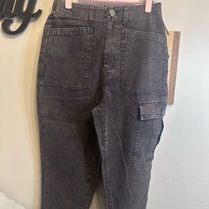 Oli & Hali Charcoal Cargo Pants